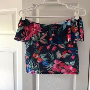 Kortni Jeane Off the Shoulder Swim top